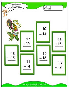 İşlemler yaprak test